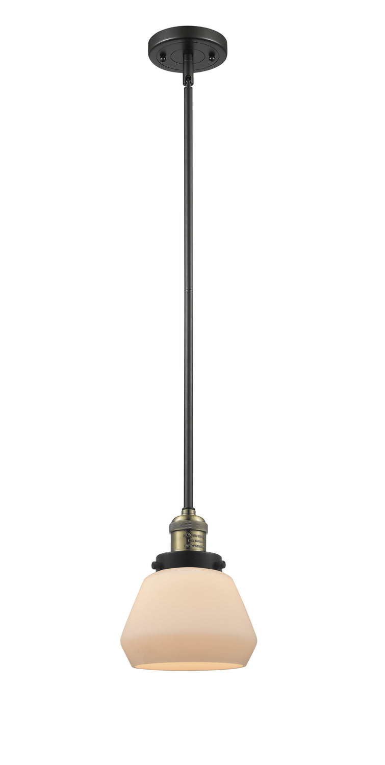 Innovations 201S-BAB-G171-LED LED Mini Pendant, Black Antique Brass