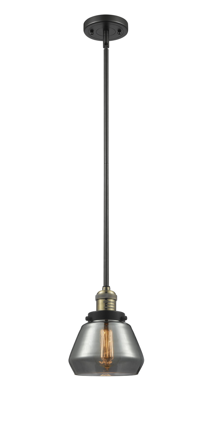 Innovations 201S-BAB-G173-LED LED Mini Pendant, Black Antique Brass