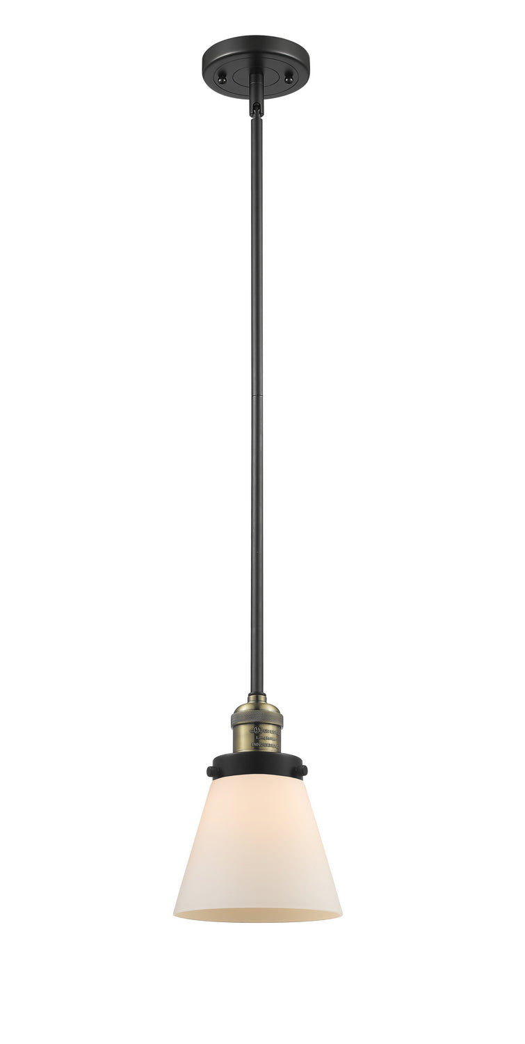 Innovations 201S-BAB-G61-LED LED Mini Pendant, Black Antique Brass