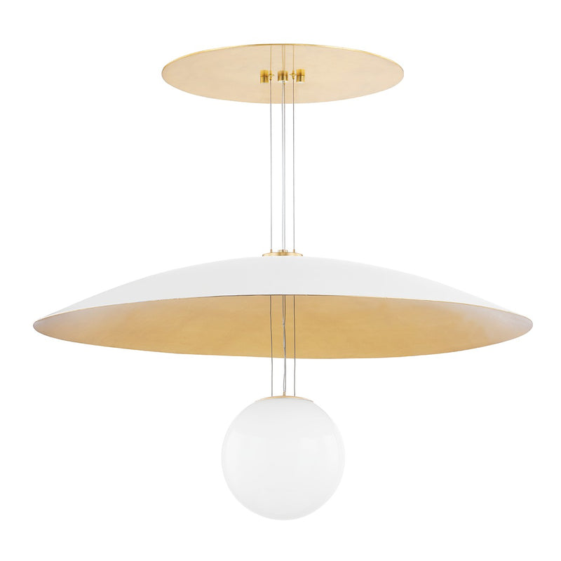Hudson Valley KBS1743701-L LED Chandelier, Soft White/Gold Leaf