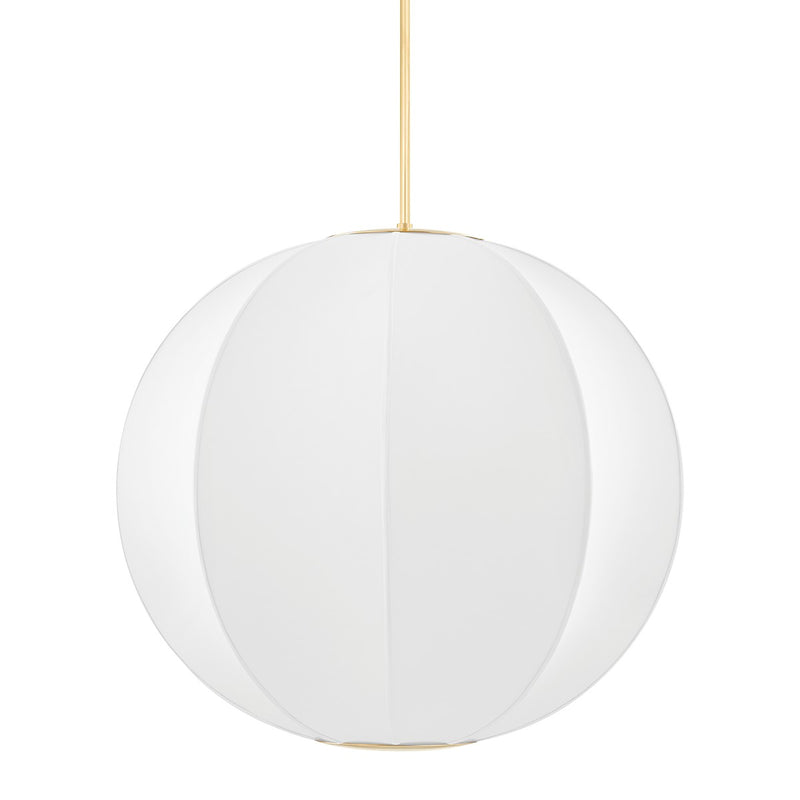 Hudson Valley KBS1744701L-AGB Two Light Pendant, Aged Brass