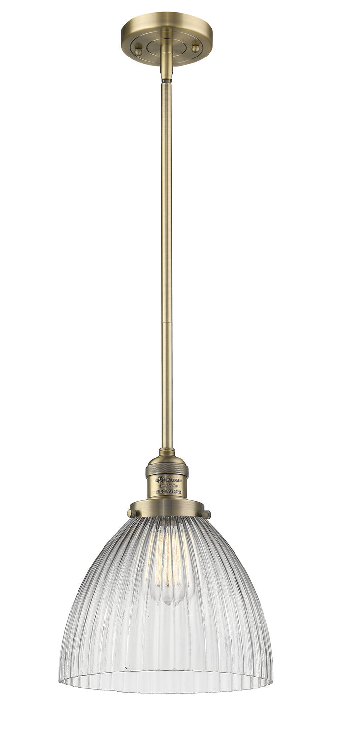 Innovations 201S-BB-G222-LED LED Mini Pendant, Brushed Brass