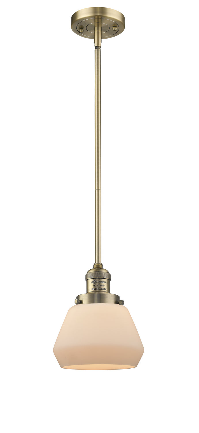 Innovations 201S-BB-G171-LED LED Mini Pendant, Brushed Brass