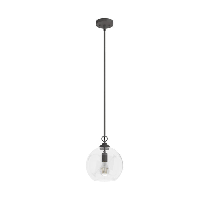 Hunter 19558 One Light Pendant, Noble Bronze
