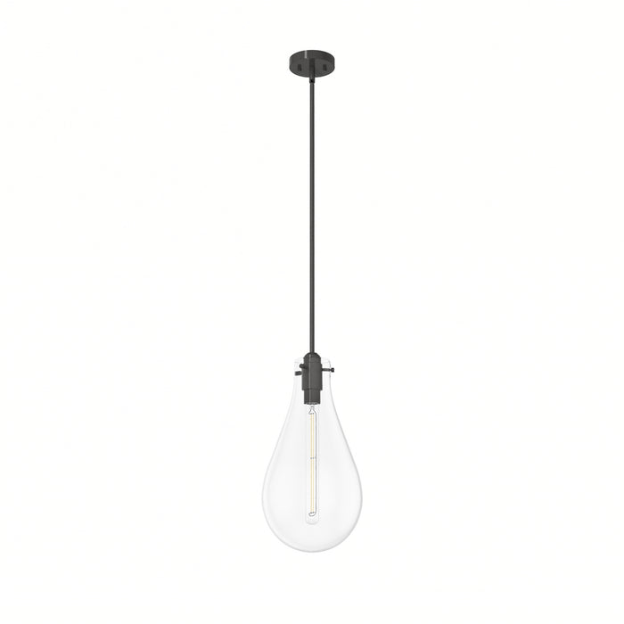 Hunter 19565 One Light Pendant, Noble Bronze