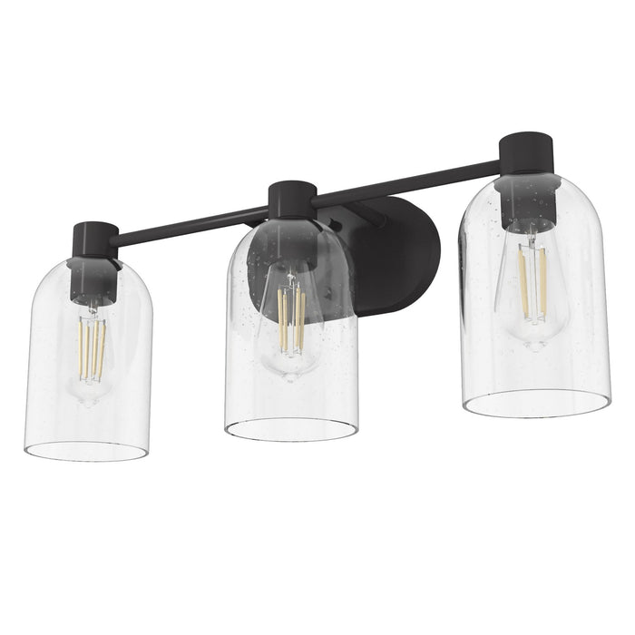 Hunter 19712 Three Light Bathroom Vanity, Noble Bronze
