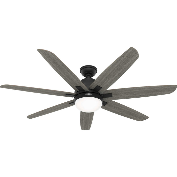 Hunter 51566 60" Ceiling Fan, Matte Black