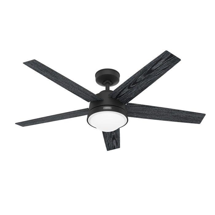 Hunter 51570 52" Ceiling Fan, Matte Black