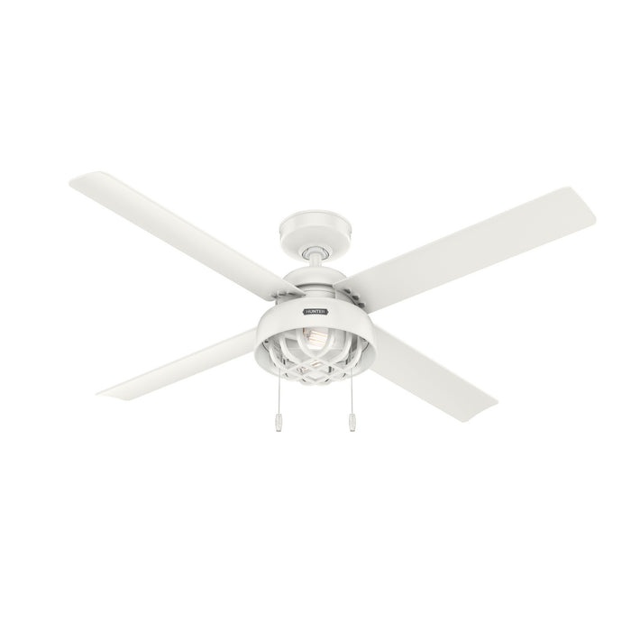 Hunter 51732 52" Ceiling Fan, Fresh White