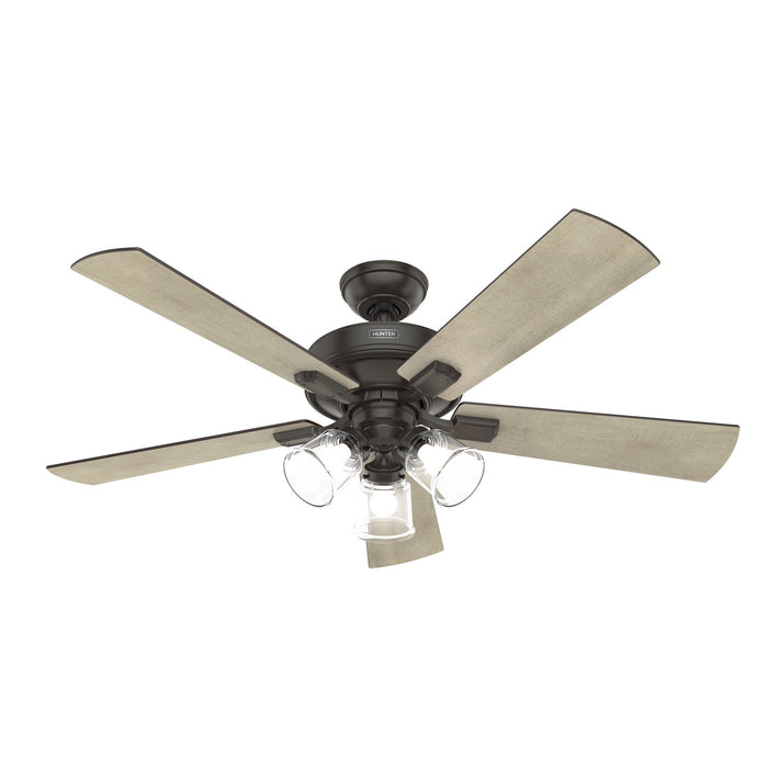 Hunter 51856 52" Ceiling Fan, Noble Bronze