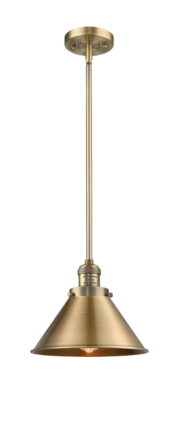 Innovations 201S-BB-M10-BB-LED LED Mini Pendant, Brushed Brass