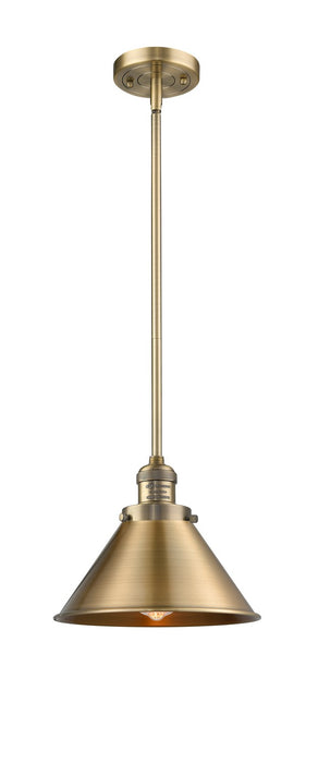 Innovations 201S-BB-M10-BB-LED LED Mini Pendant, Brushed Brass