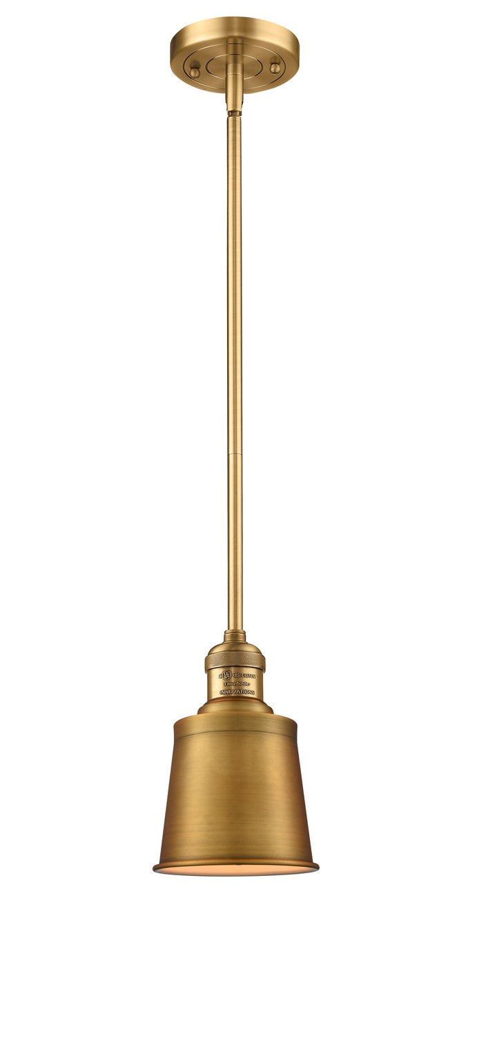 Innovations 201S-BB-M9-BB-LED LED Mini Pendant, Brushed Brass