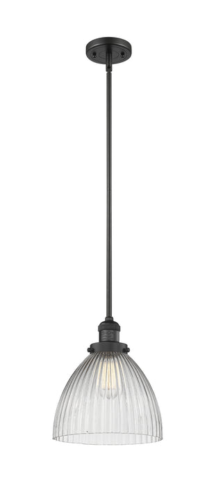 Innovations 201S-BK-G222-LED LED Mini Pendant, Matte Black