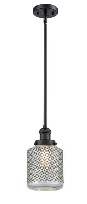 Innovations 201S-BK-G262-LED LED Mini Pendant, Matte Black