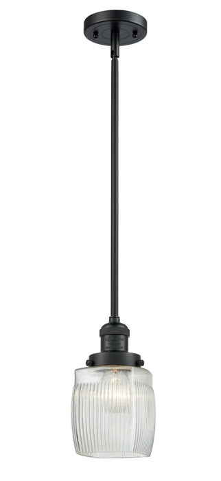 Innovations 201S-BK-G302-LED LED Mini Pendant, Matte Black