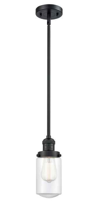 Innovations 201S-BK-G312-LED LED Mini Pendant, Matte Black