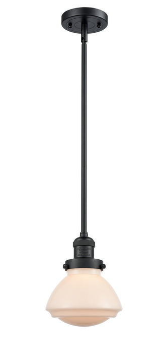 Innovations 201S-BK-G321-LED LED Mini Pendant, Matte Black
