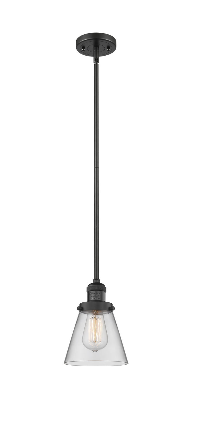 Innovations 201S-BK-G62-LED LED Mini Pendant, Matte Black