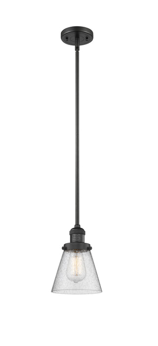 Innovations 201S-BK-G64-LED LED Mini Pendant, Matte Black