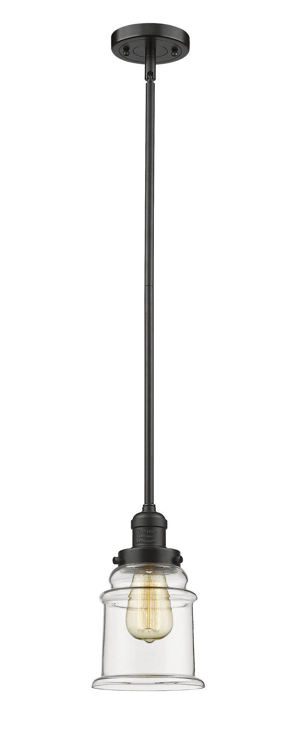 Innovations 201S-OB-G182-LED LED Mini Pendant, Oil Rubbed Bronze