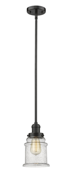 Innovations 201S-OB-G184-LED LED Mini Pendant, Oil Rubbed Bronze