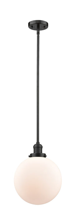 Innovations 201S-OB-G201-10-LED LED Mini Pendant, Oil Rubbed Bronze