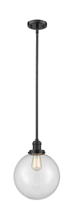 Innovations 201S-OB-G202-10-LED LED Mini Pendant, Oil Rubbed Bronze