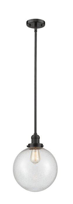 Innovations 201S-OB-G204-10 One Light Mini Pendant, Oil Rubbed Bronze