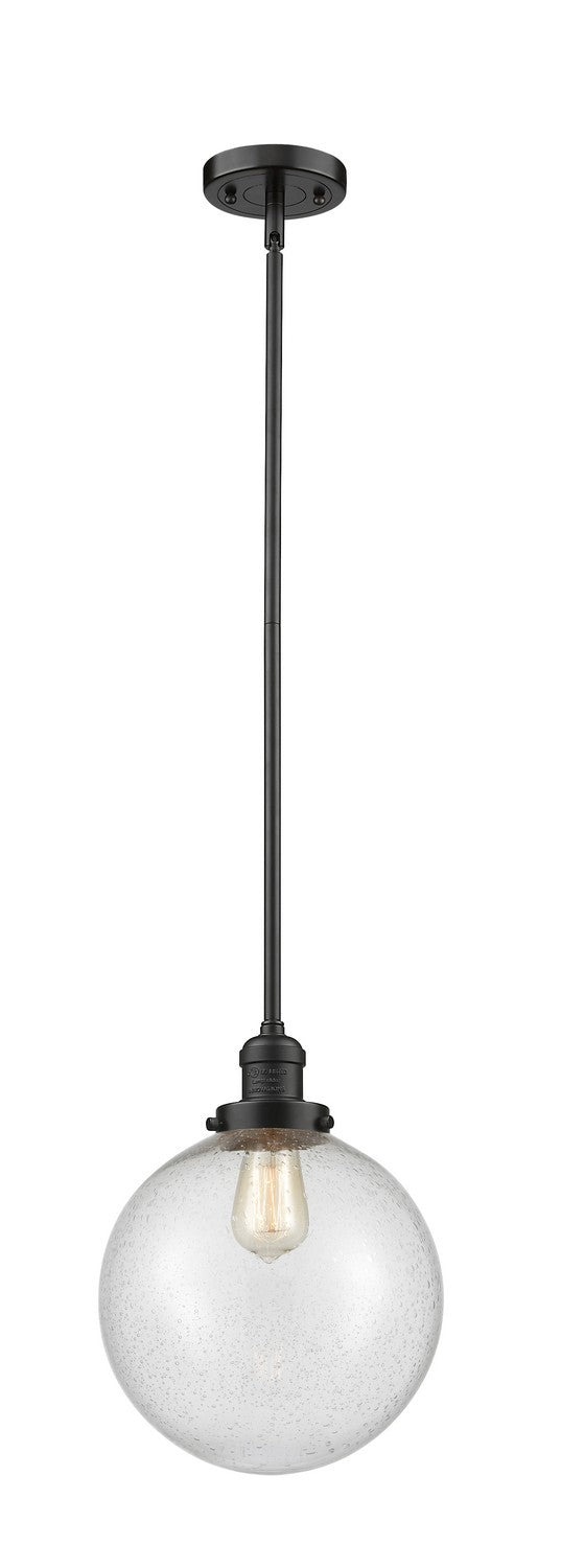 Innovations 201S-OB-G204-10-LED LED Mini Pendant, Oil Rubbed Bronze