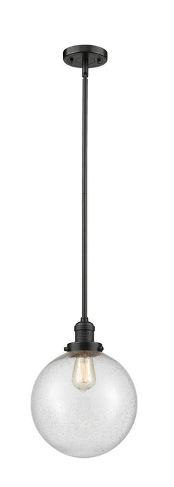 Innovations 201S-OB-G204-10-LED LED Mini Pendant, Oil Rubbed Bronze