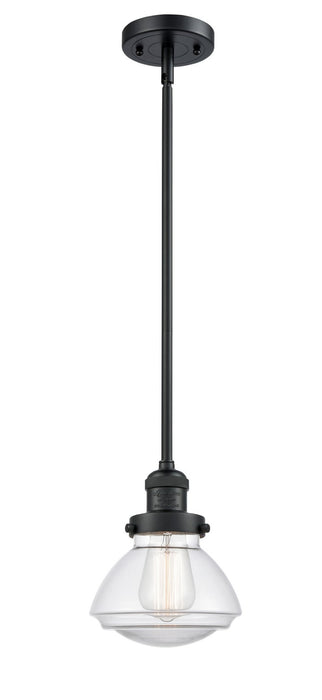 Innovations 201S-BK-G322-LED LED Mini Pendant, Matte Black