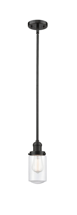 Innovations 201S-OB-G312 One Light Mini Pendant, Oil Rubbed Bronze