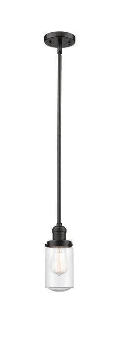 Innovations 201S-OB-G314 One Light Mini Pendant, Oil Rubbed Bronze