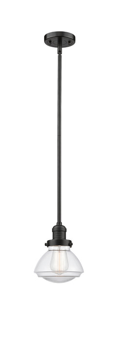 Innovations 201S-OB-G322 One Light Mini Pendant, Oil Rubbed Bronze