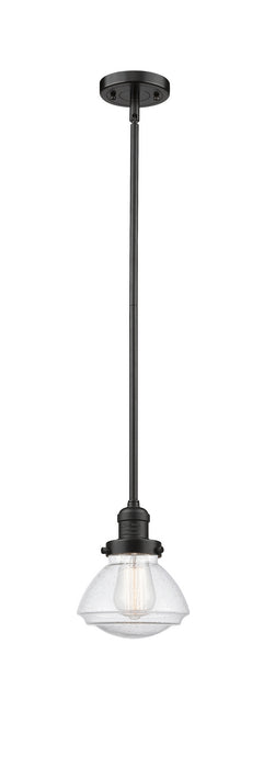 Innovations 201S-OB-G324 One Light Mini Pendant, Oil Rubbed Bronze