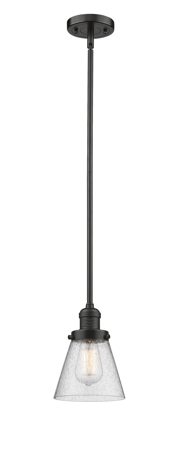 Innovations 201S-OB-G64 One Light Mini Pendant, Oil Rubbed Bronze