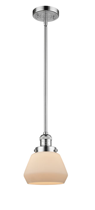 Innovations 201S-PC-G171 One Light Mini Pendant, Polished Chrome