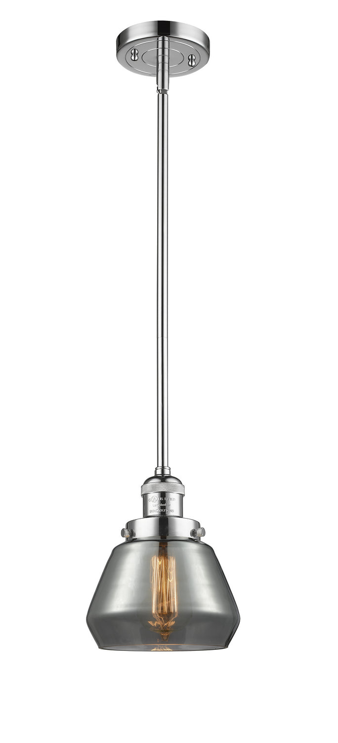 Innovations 201S-PC-G173-LED LED Mini Pendant, Polished Chrome
