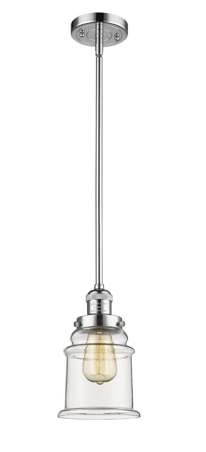Innovations 201S-PC-G182-LED LED Mini Pendant, Polished Chrome