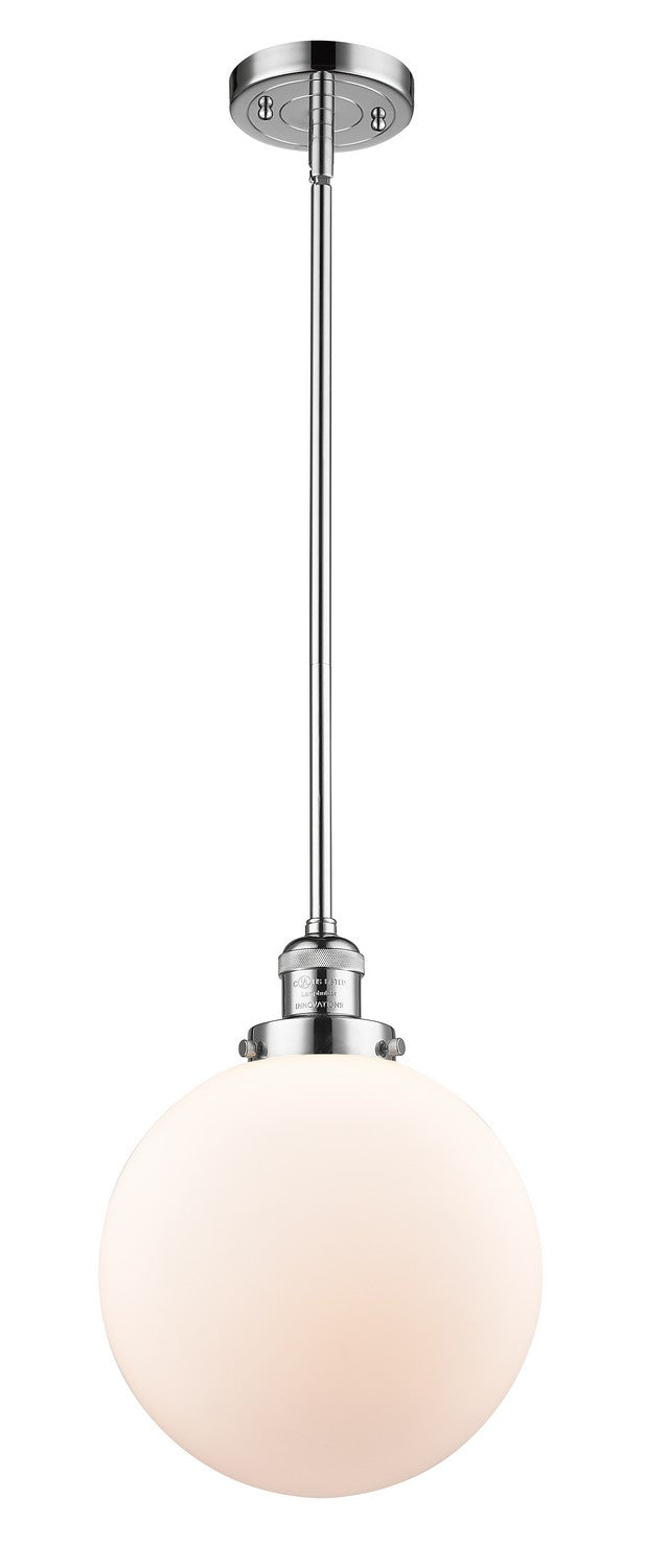 Innovations 201S-PC-G201-10-LED LED Mini Pendant, Polished Chrome