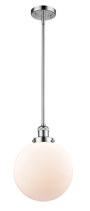 Innovations 201S-PC-G201-10-LED LED Mini Pendant, Polished Chrome