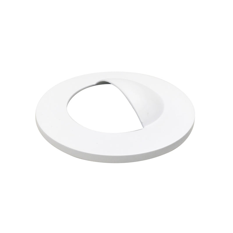 Nora Lighting NM2-2RWMPW Wall Wash Trim Ring, Matte Powder White