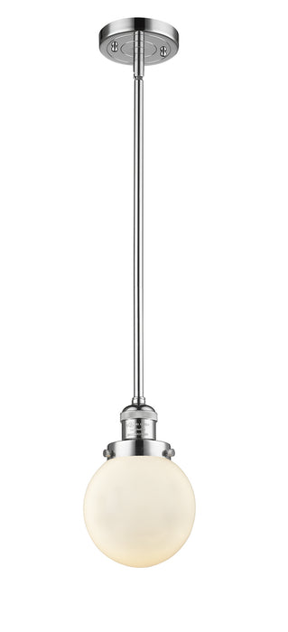 Innovations 201S-PC-G201-6-LED LED Mini Pendant, Polished Chrome