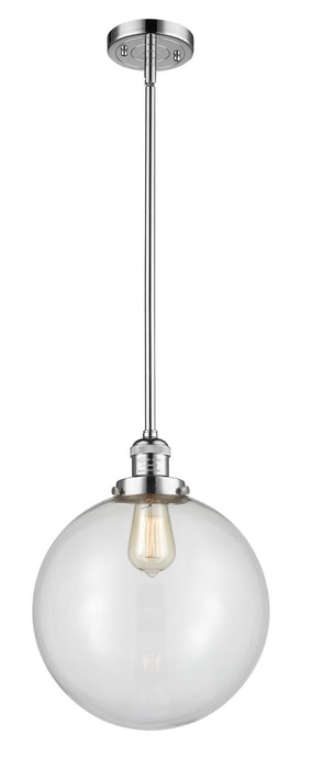 Innovations 201S-PC-G202-12-LED LED Mini Pendant, Polished Chrome