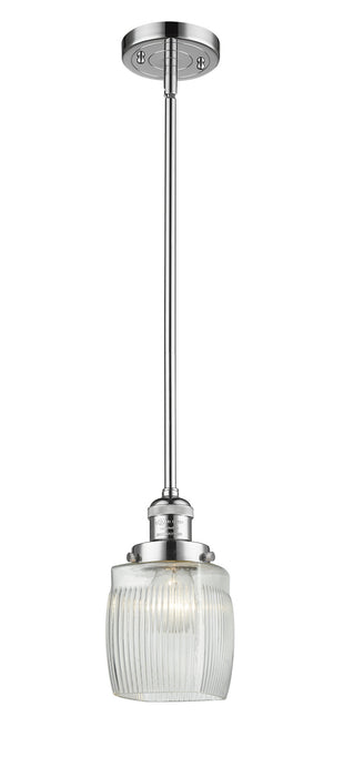 Innovations 201S-PC-G302-LED LED Mini Pendant, Polished Chrome