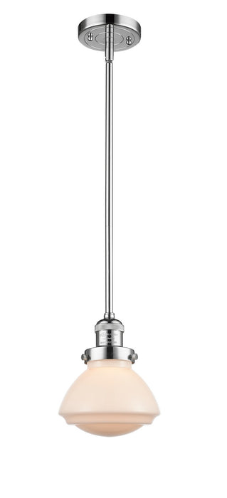 Innovations 201S-PC-G321-LED LED Mini Pendant, Polished Chrome