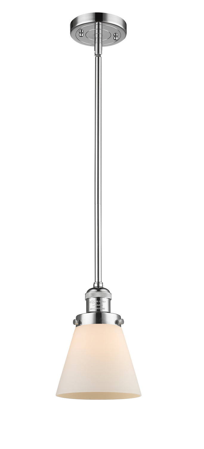 Innovations 201S-PC-G61 One Light Mini Pendant, Polished Chrome