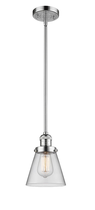Innovations 201S-PC-G62 One Light Mini Pendant, Polished Chrome