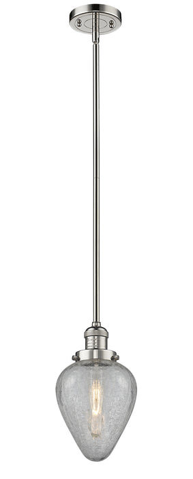 Innovations 201S-PN-G165-LED LED Mini Pendant, Polished Nickel